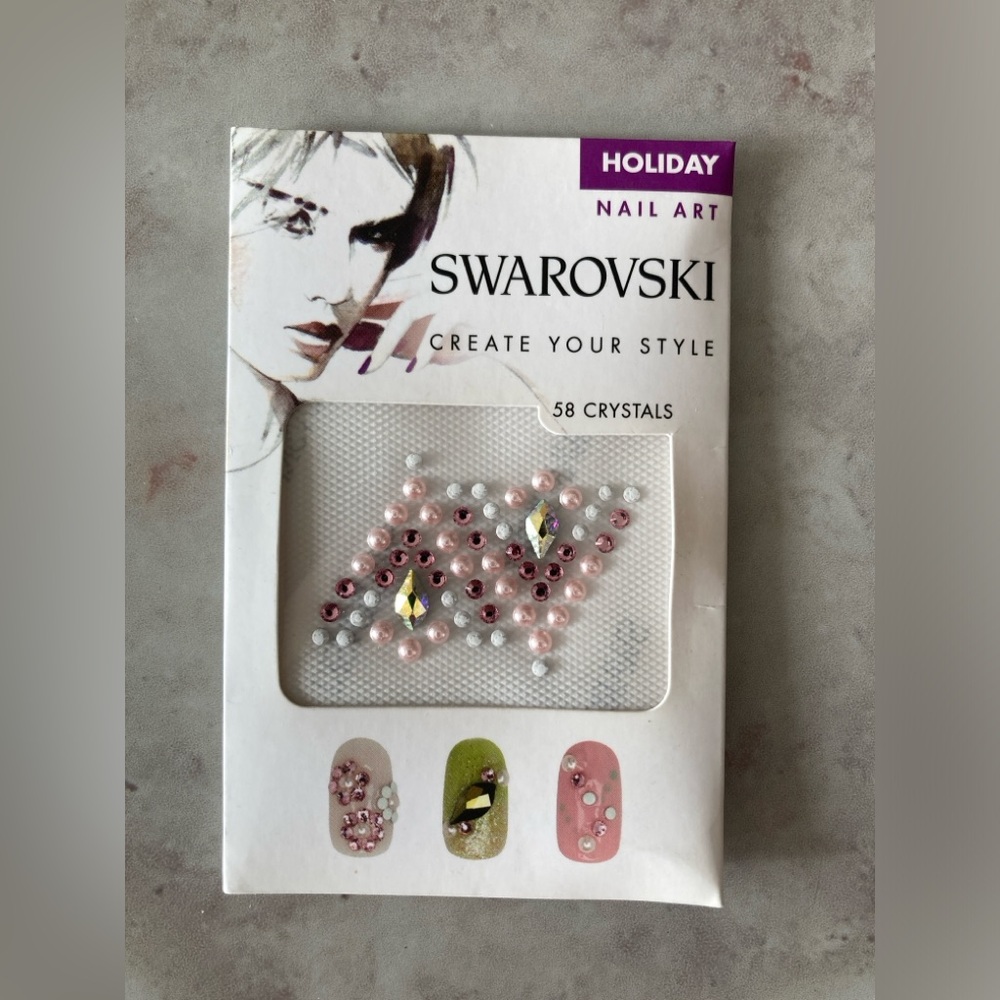 Swarovski Crystal Nail Art - Holiday Collection - 58 Crystals